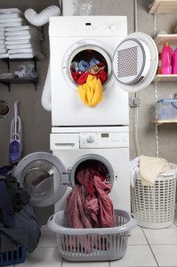 Single-Unit, European-Style Washer and Dryer Units