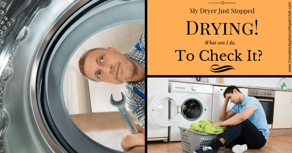 Dryer not drying clothes
